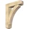 Ekena Millwork Thorton Craftsman Rough Sawn Bracket w/ Offset Brace, Douglas Fir, 8"W x 32"D x 40"H BKT0806X32X40THR04RDF - alternate 1